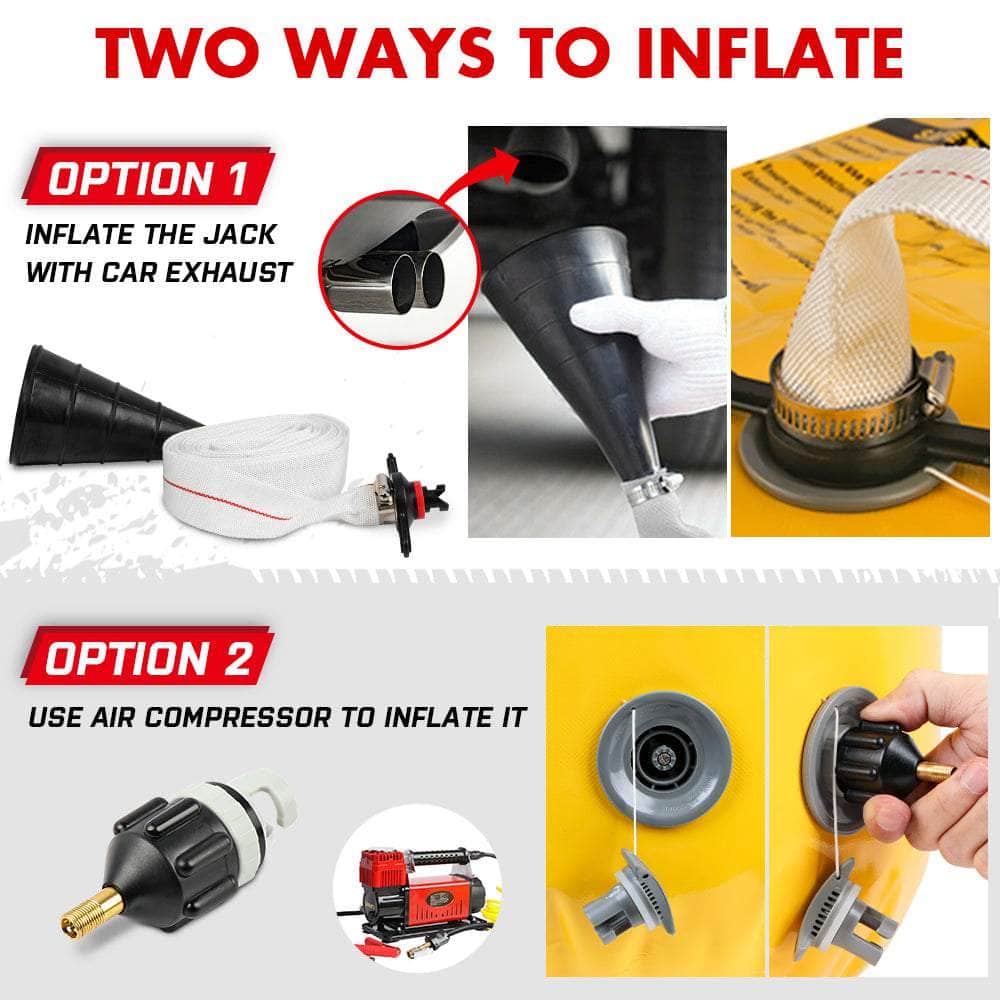Air Jack Rescue Kit: Multi-Layer Truck Assistance