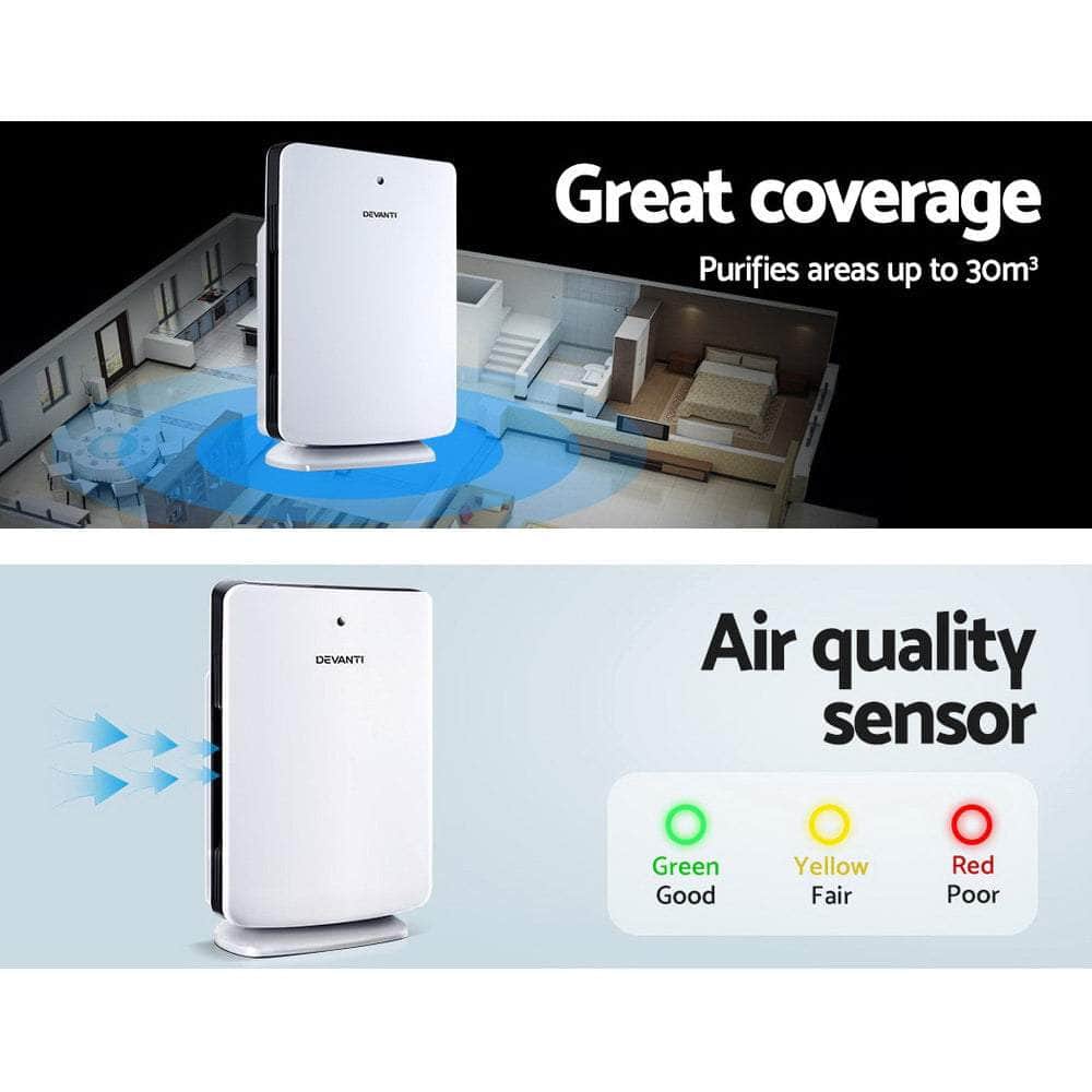 Air Purifier 3 Stage Hepa Filter