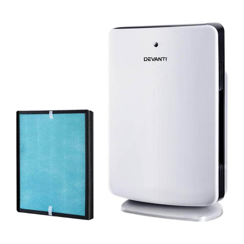 Air Purifier 3 Stage Hepa W/Replacement Filter