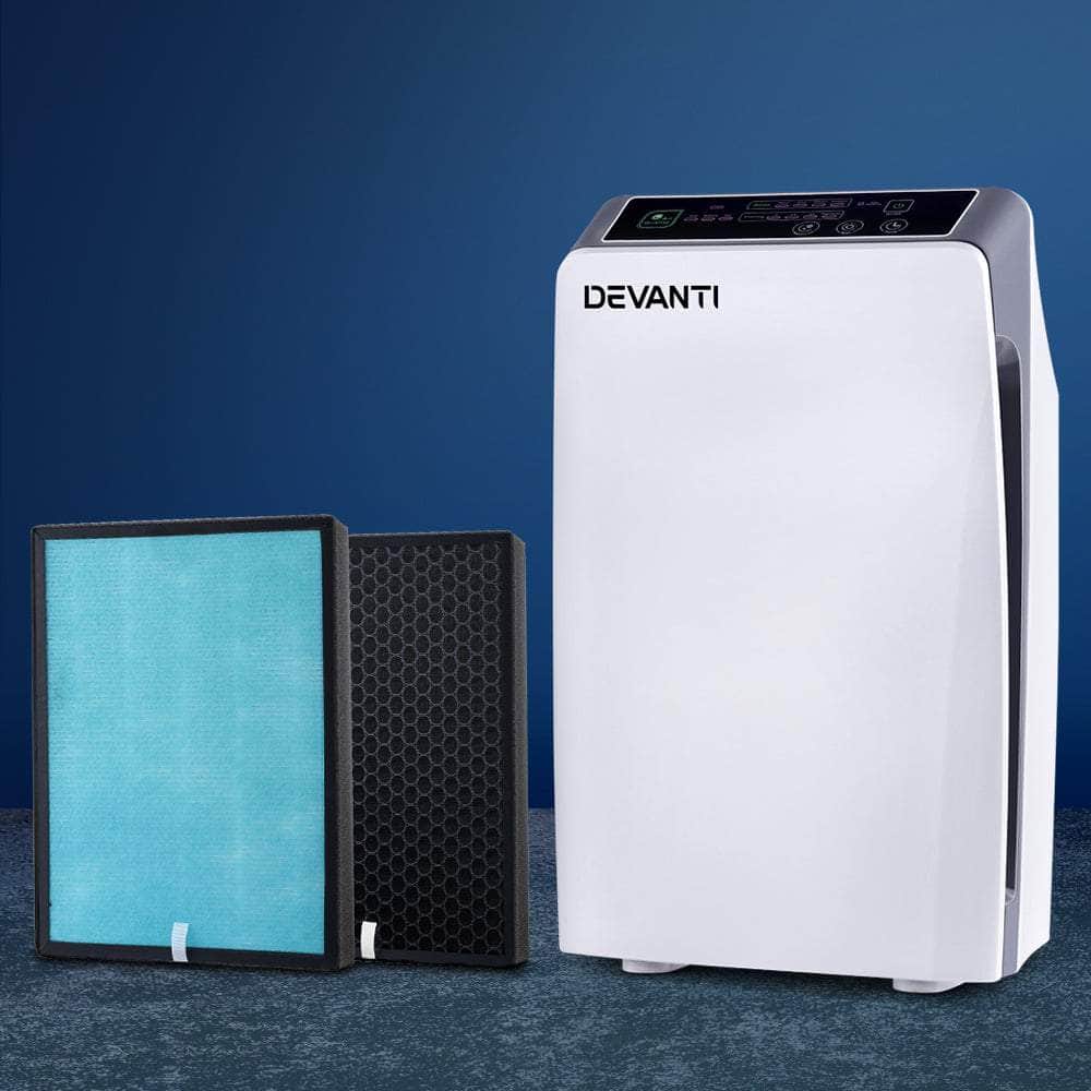 Air Purifier 4 Stage Hepa W/Replacement Filter