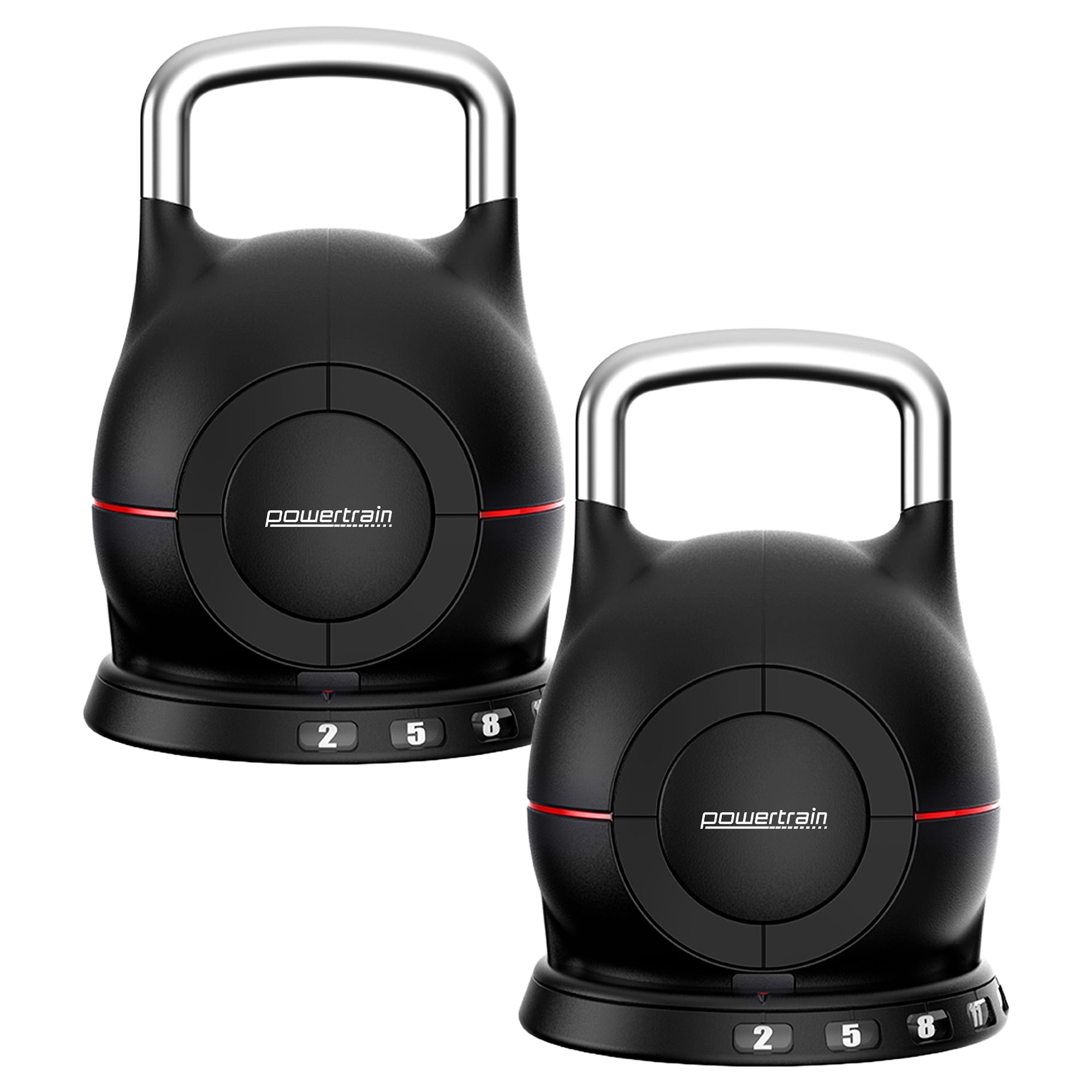 Adjustable Kettlebell Set 20kg 2x20cm
