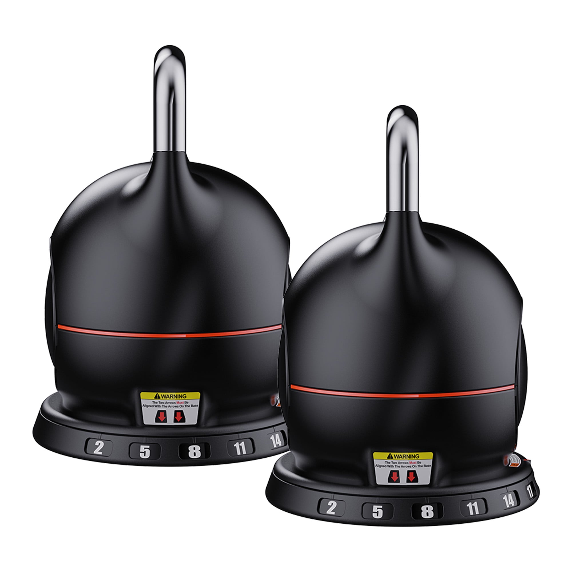 Adjustable Kettlebell Set 20kg 2x20cm