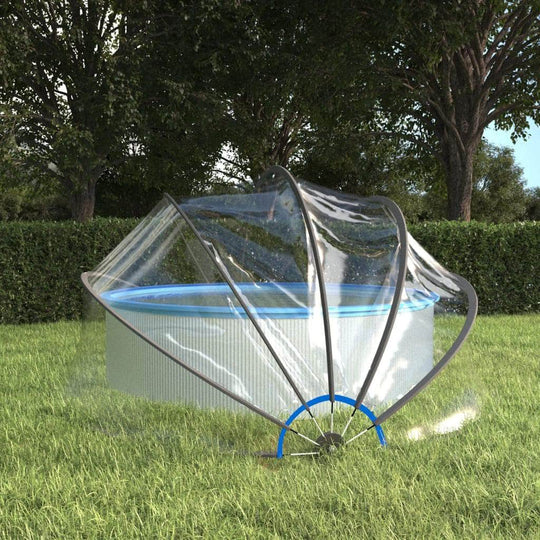 All-Season Aqua Oasis: Round PVC Pool Enclosure for