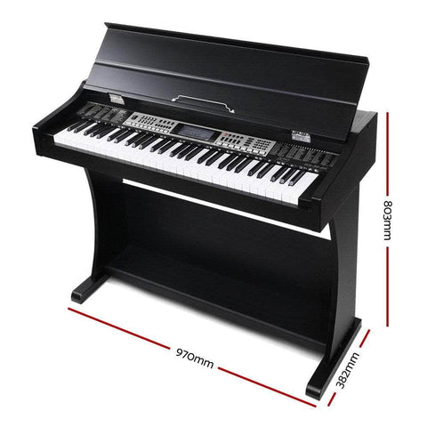 61 Keys Electronic Piano Keyboard Digital Electric Classical Music Stand