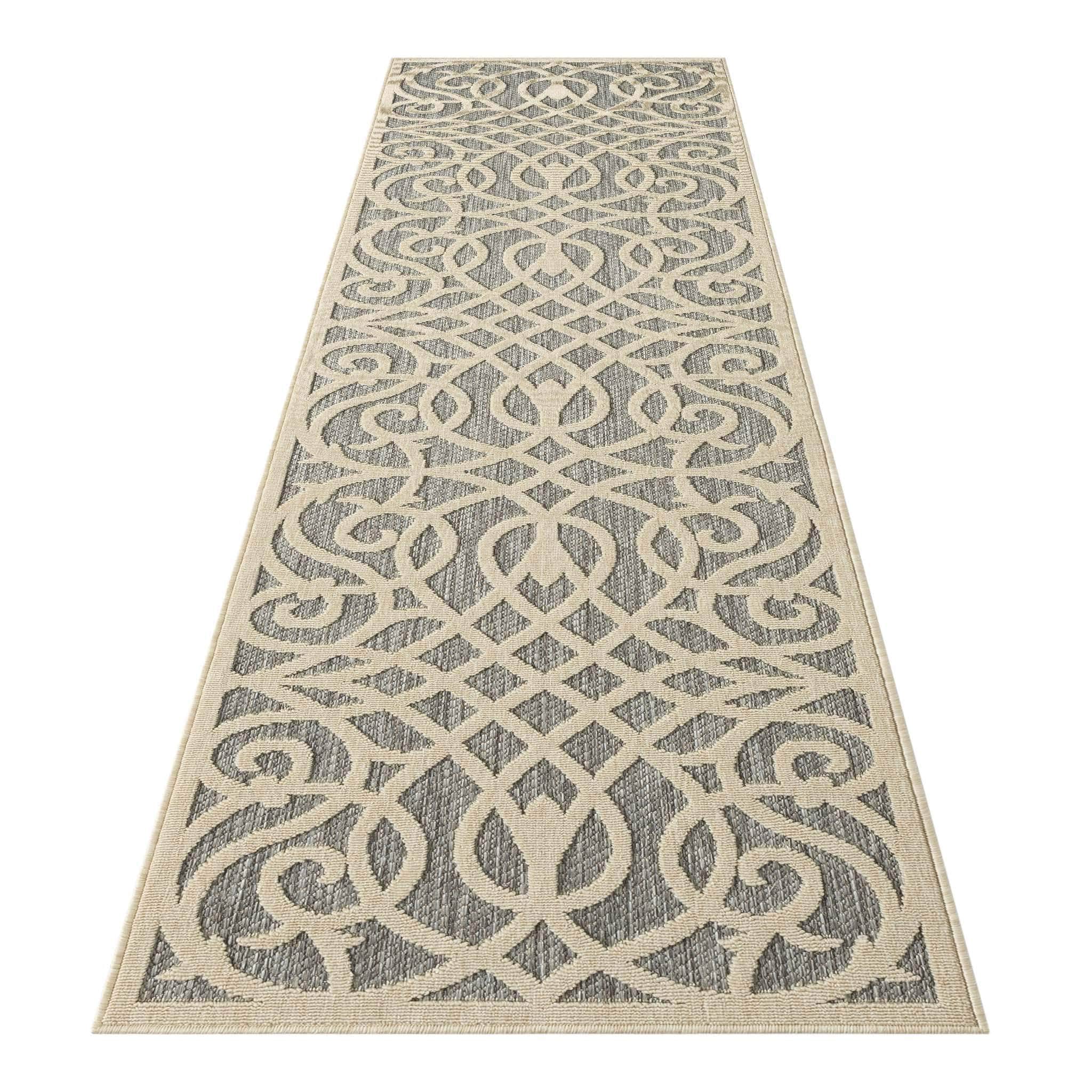 Alpha Outdoor Rug - Grey - 120X170