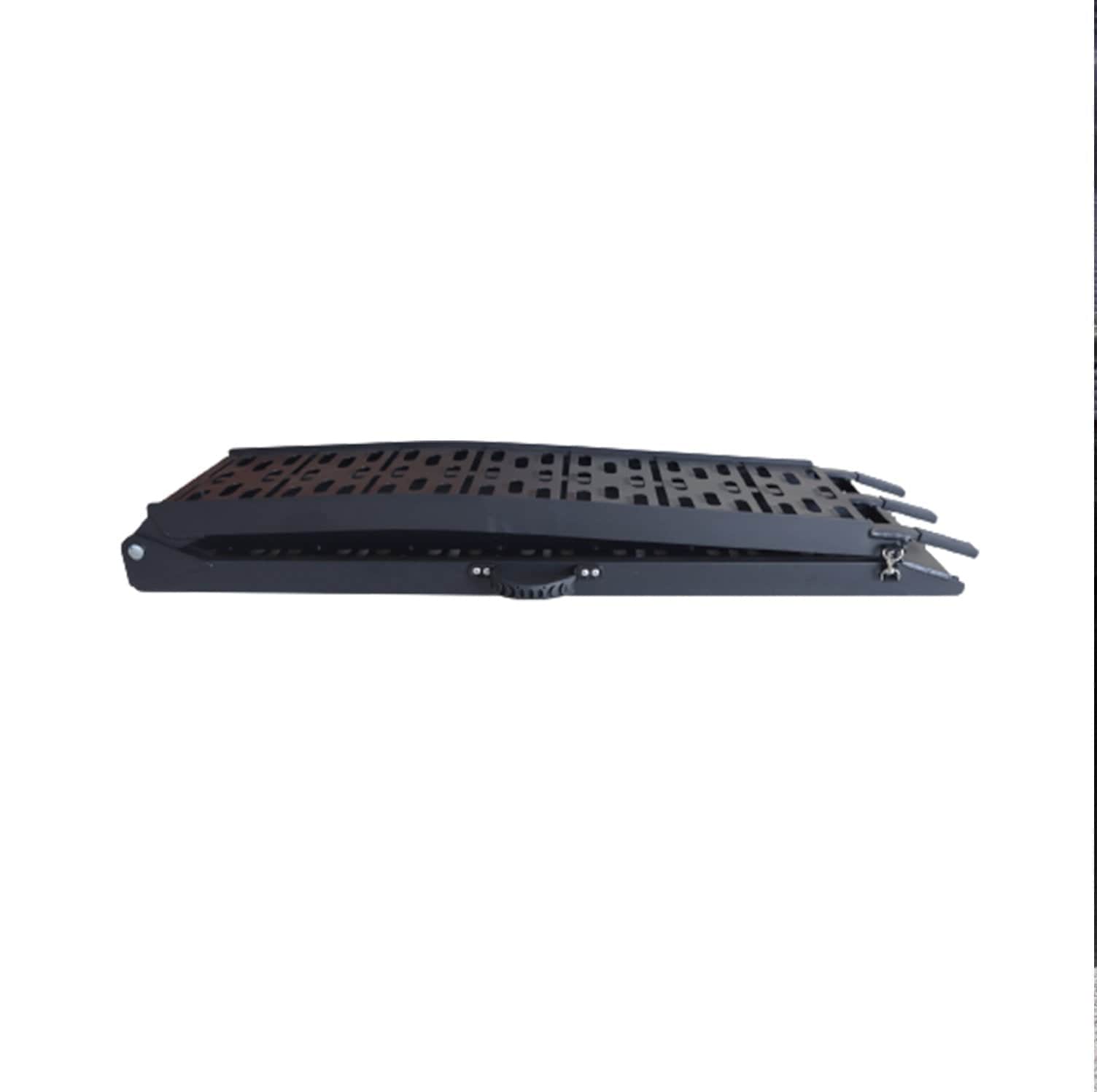 Black colour - Aluminium ATV Loading Ramp Foldable - Black