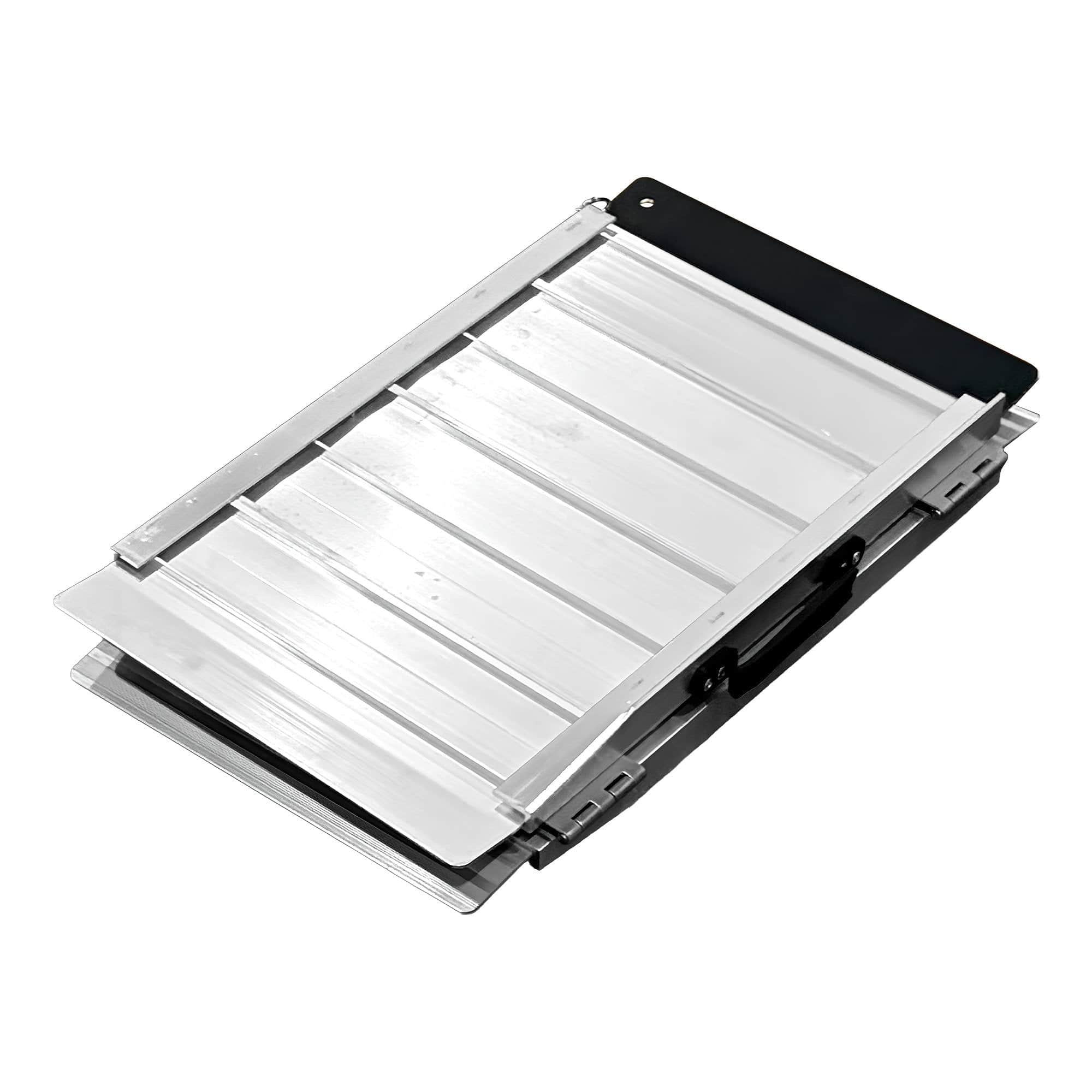 Aluminium Wheelchair Ramp 2FT Mobility Ramp with High Grip Surface Safety Side Rails L