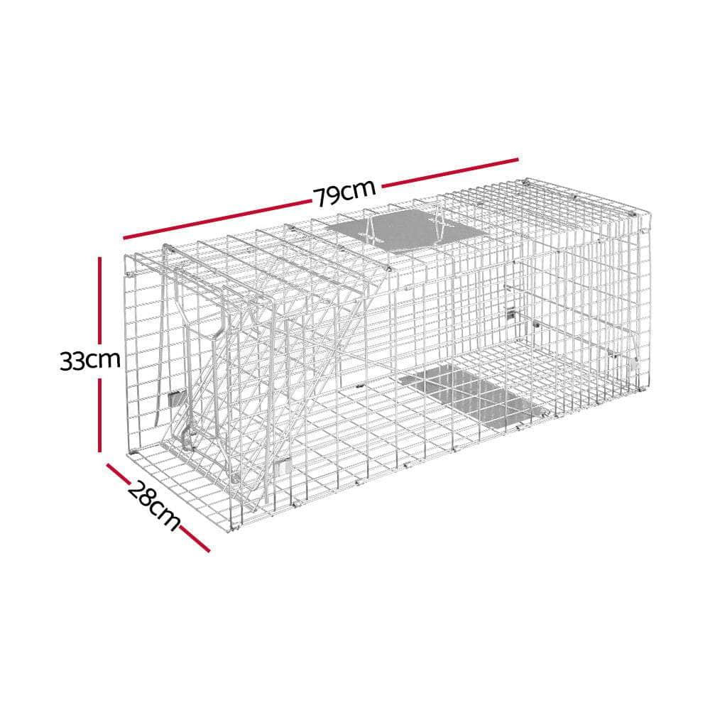 Animal Trap Humane Possum Cage Live Animal Catch Rabbit Cat Hare Fox