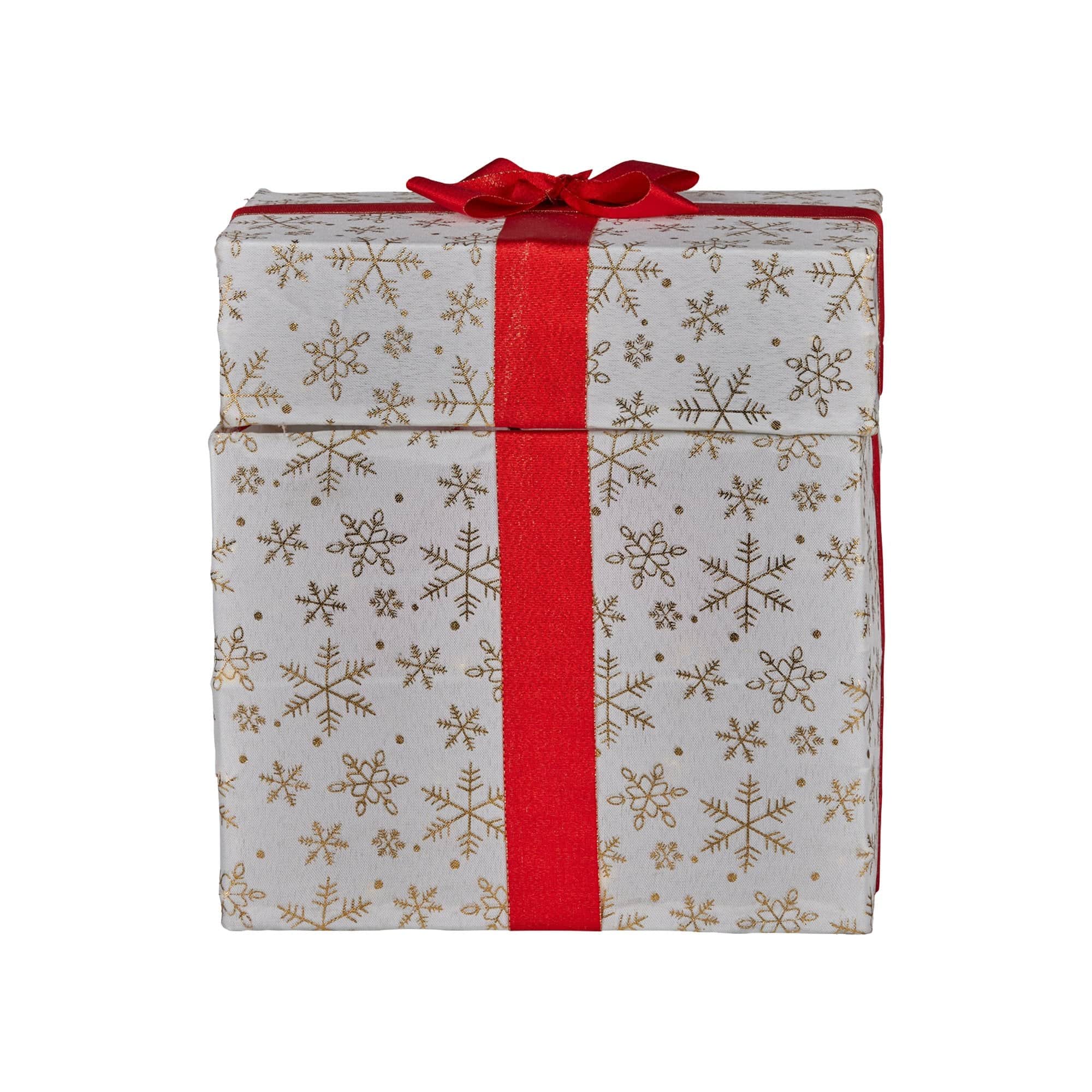 Animated Snowman in a Gift Box LED Christmas Tree Decoration Ornament Lights Xmas