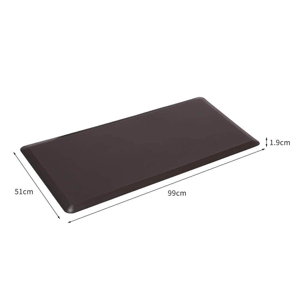 Anti Fatigue Mat Standing Desk - Brown Large