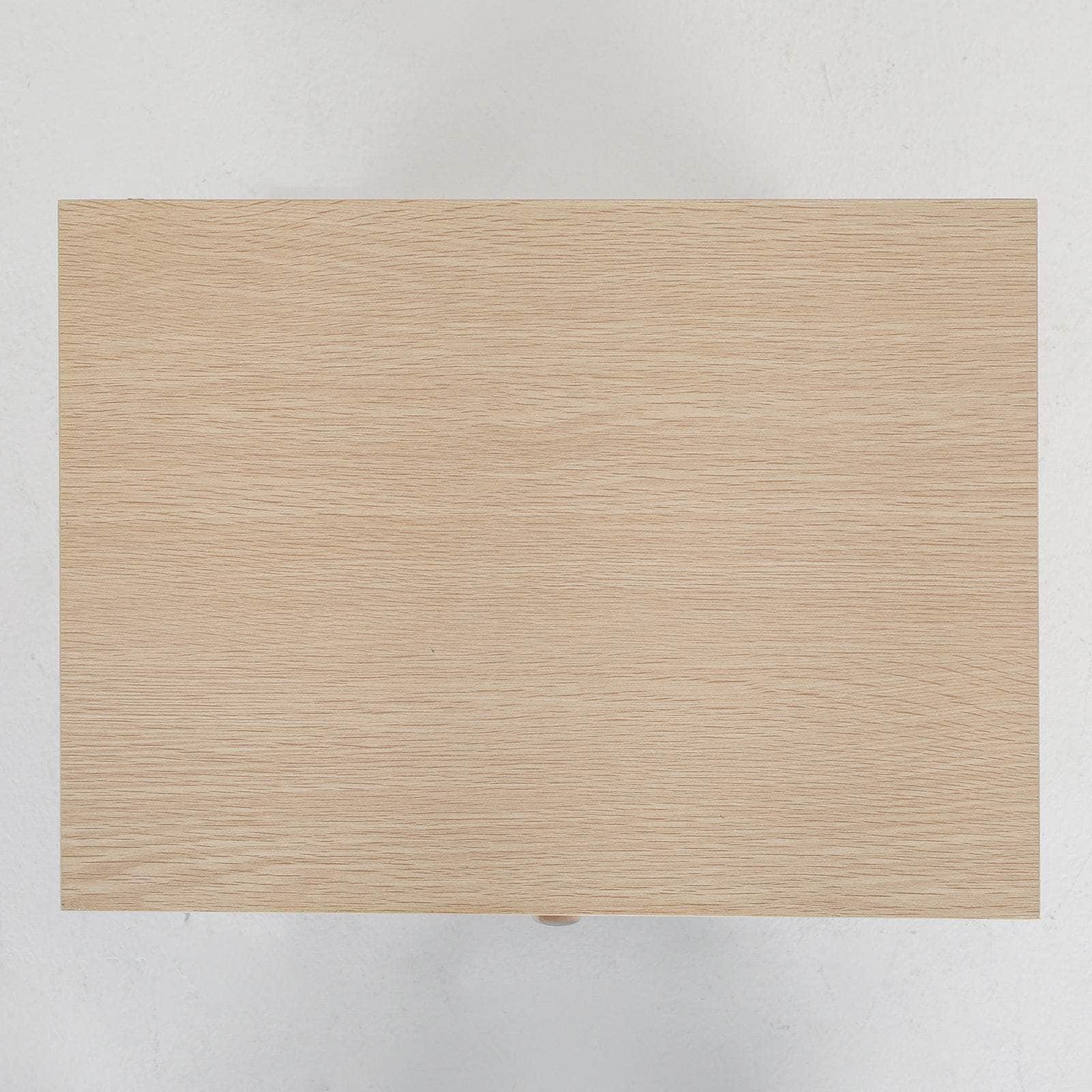 Anya White/Oak Bedside Storage