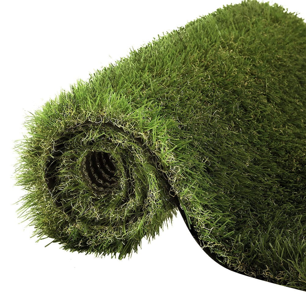 Artificial Grass - Artificial Grass Synthetic Fake Lawn Turf Plastic Plant 4-coloured