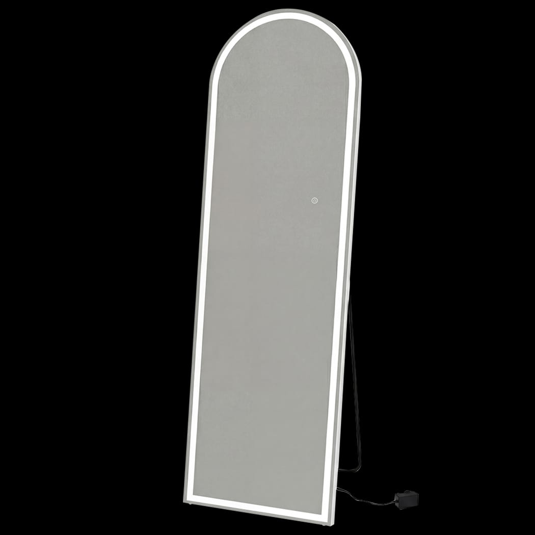 165cm Arched LED Full Length Mirror Floor Wall - 165Cm