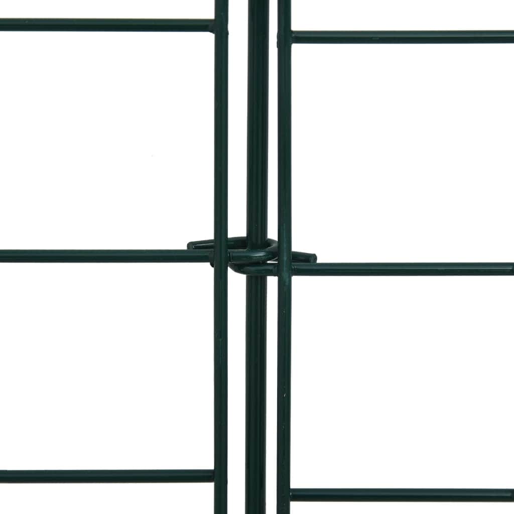 Arched Pond Fence Set Green