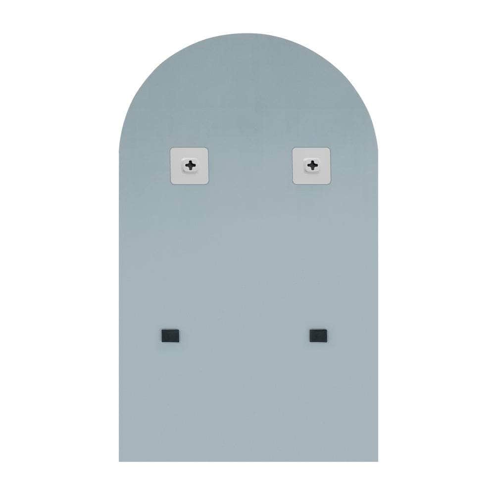 Arched Wall Mirrors 86x50cm Frameless