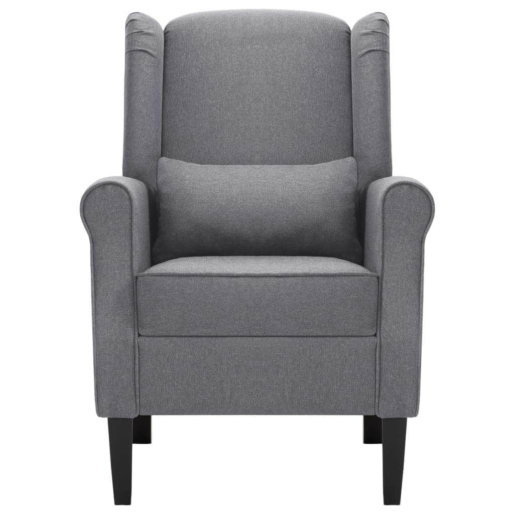Armchair Dark Grey Fabric
