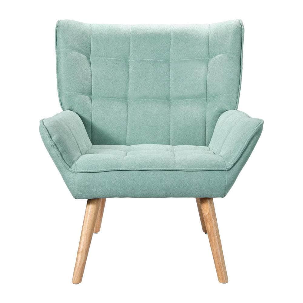Armchair Lounge Chair Accent Chairs Sofa Linen Fabric Cushion Seat