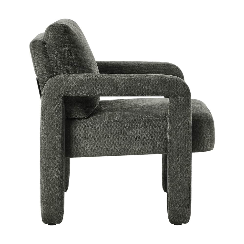 Armchair Velvet Accent Chairs 1 Seater Lounge Sofa Chair Beige/Green/Grey