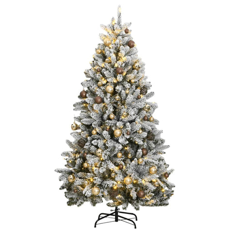 Artificial Christmas Tree 300 LEDs, Ball Set 210/180 cm