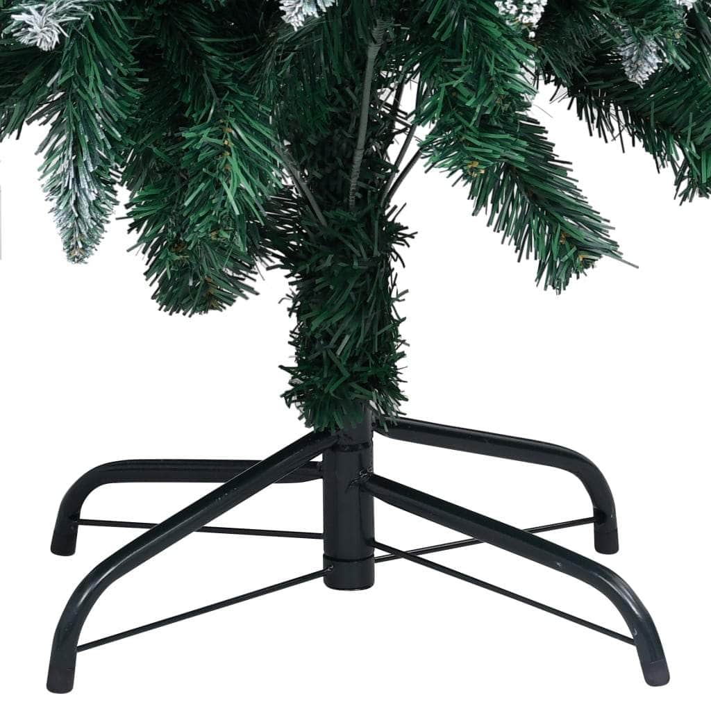 Artificial Christmas Tree with LEDs& Ball Set&Pine Cones 180 cm