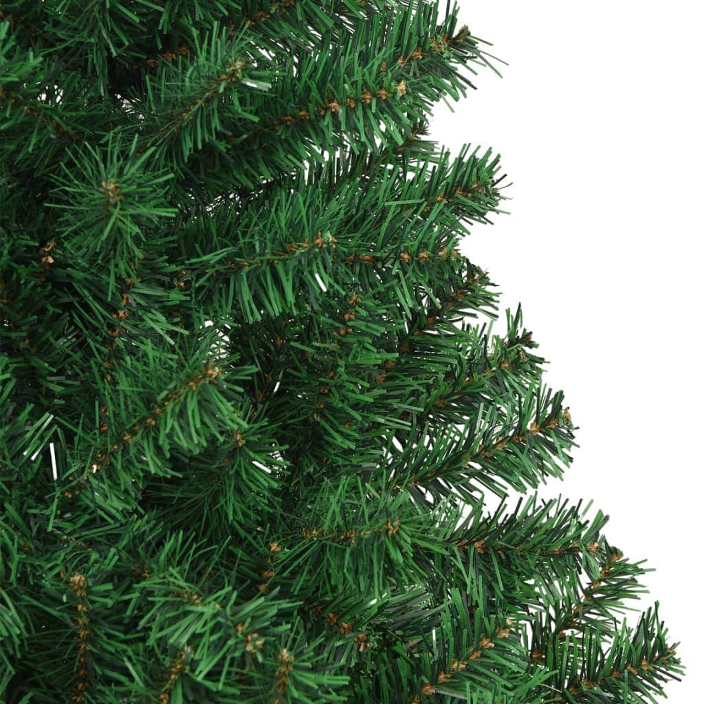 Artificial Christmas Tree with Thick Branches Green 150 cm PVC