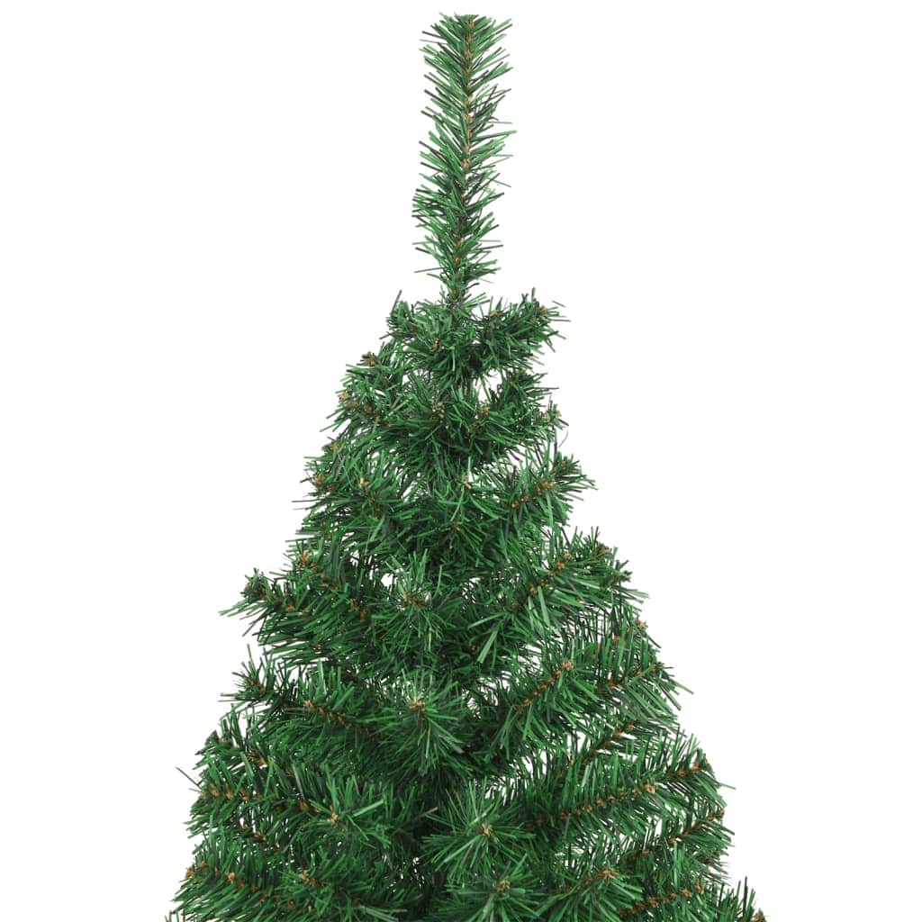 Artificial Christmas Tree with Thick Branches Green 150 cm PVC
