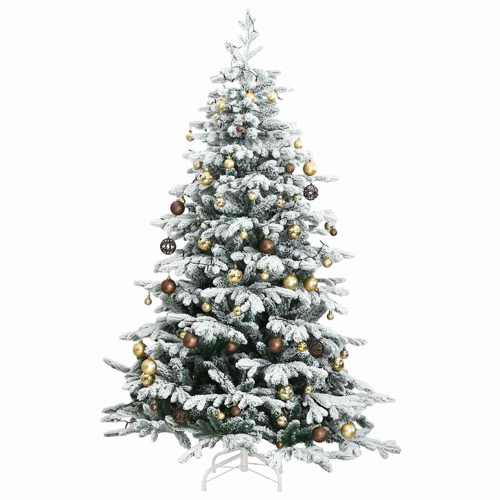 Artificial Hinged Christmas Tree 300 LEDs , Ball Set
