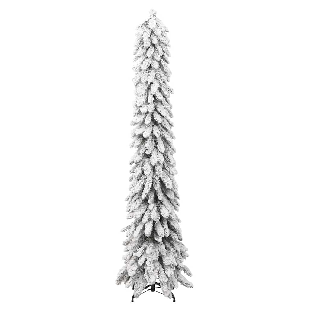 Artificial Pre-lit Christmas Tree with 100 LEDs and Flocked Snow