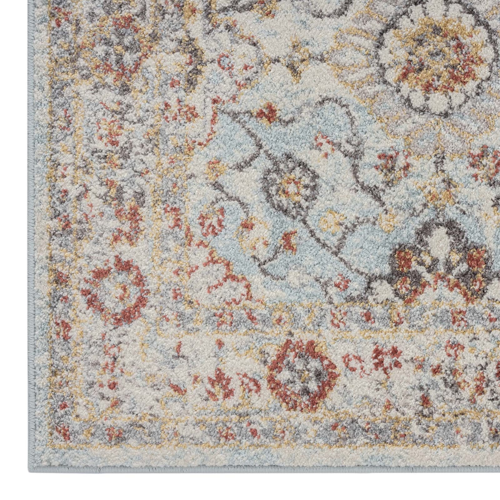 Asher Country Rug - Blue - 120X170 | Blue colour