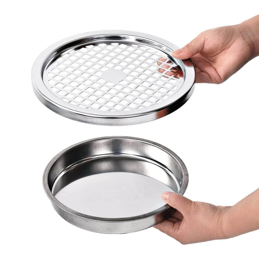 Steel finish - Ashtray Dustbin Hotel 30 L Steel Black