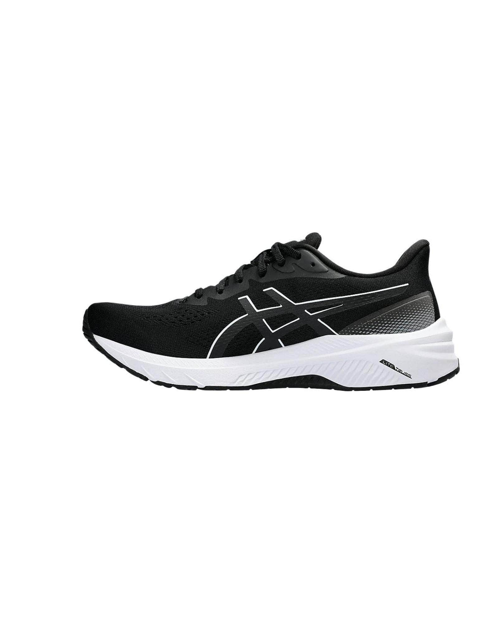 Asics Black White Shoes Versatile Runner