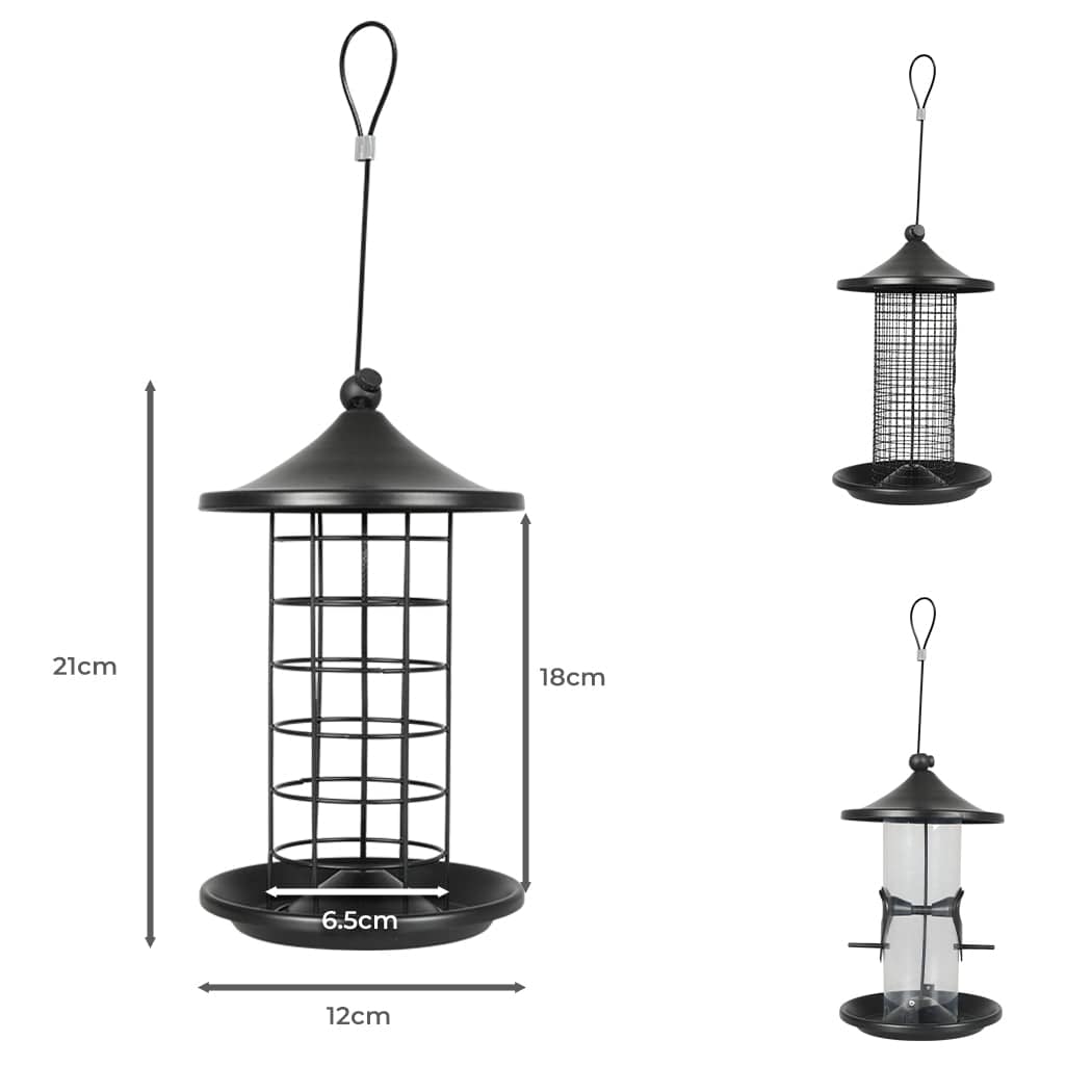 Attract Wild Birds with our Hanging Seed Container