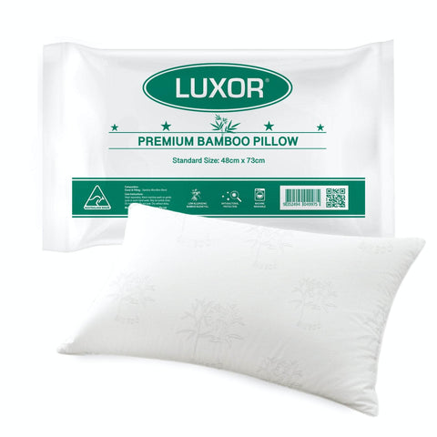 AU Made Bamboo Cooling Pillow Standard Size
