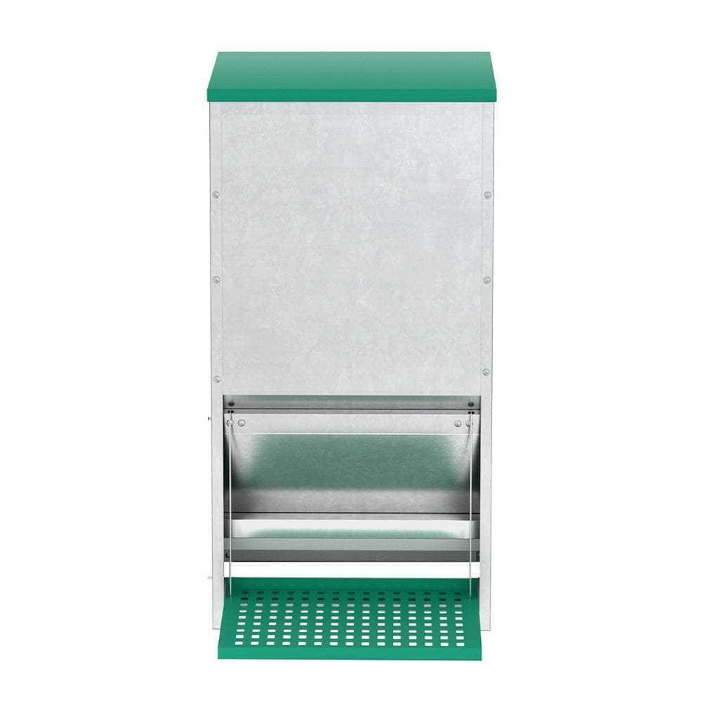 Farm Equipment - Automatic Chicken Feeder Port Coop Chick Poultry Treadle Self Opening - photo 10