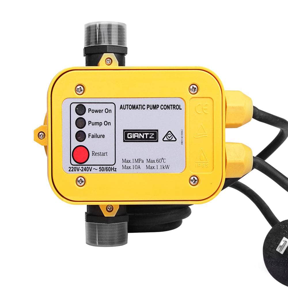 Automatic Electronic Water Pump Controller - Yellow
