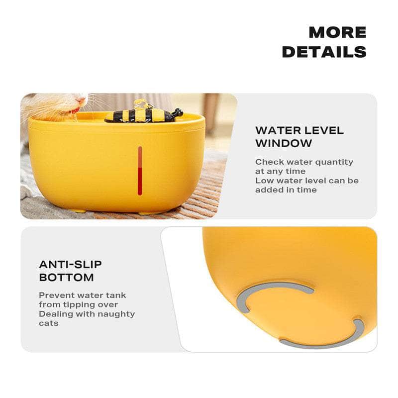 Automatic Pet Water Fountain with Electric Sensor