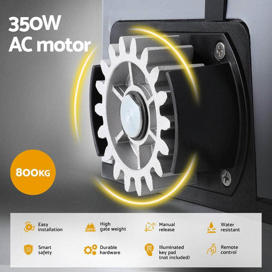 Automatic Sliding Gate Opener Kit 800KG | 800Kg