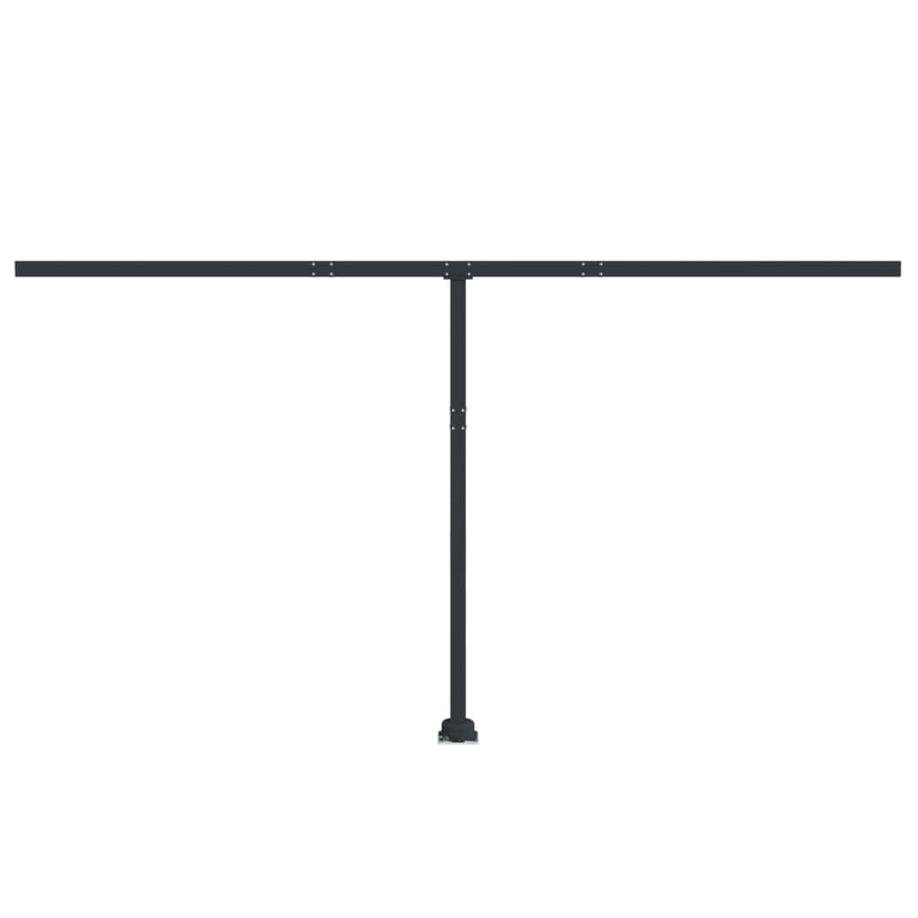 Awning Post Set Anthracite Iron