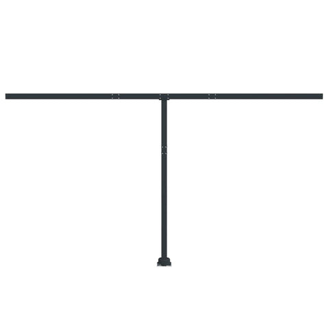 Awning Post Set Anthracite Iron