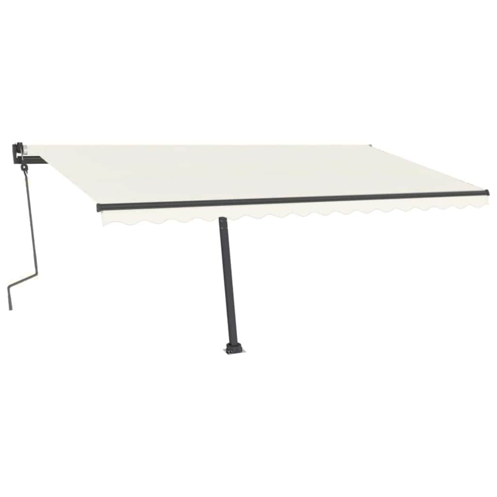 Awning Post Set Anthracite Iron