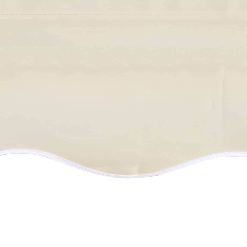 Awning Top Sunshade Canvas Cream M