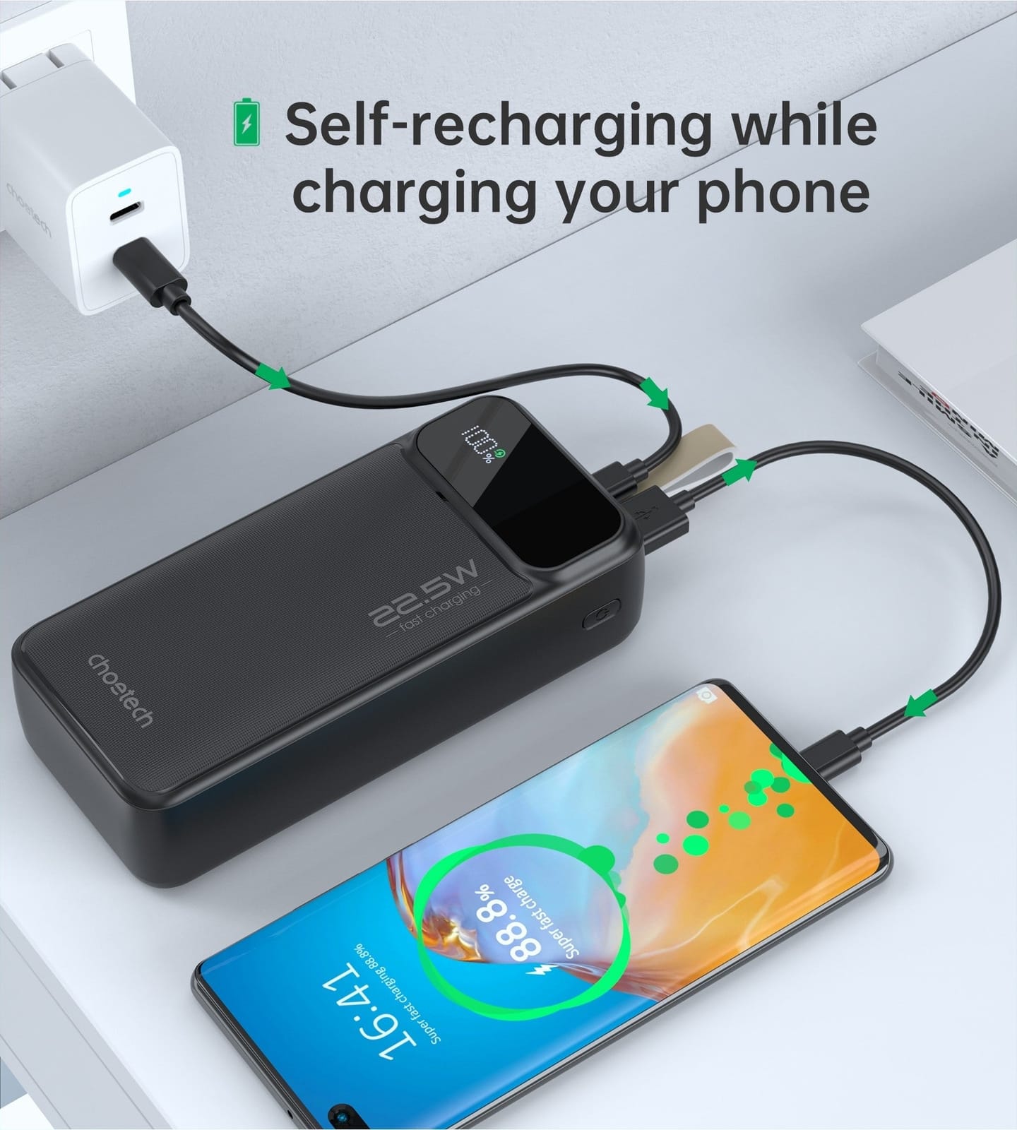 30000mAh Power Bank PD22.5W with Digital Display - Power Banks & Chargers - photo 14