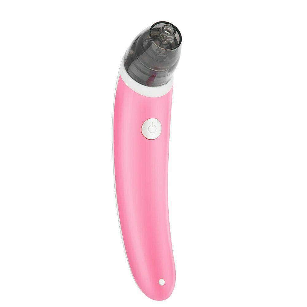 Baby Nasal Aspirator Electric Safe Hygienic Nose Cleaner Snot Sucker For Baby (Red)
