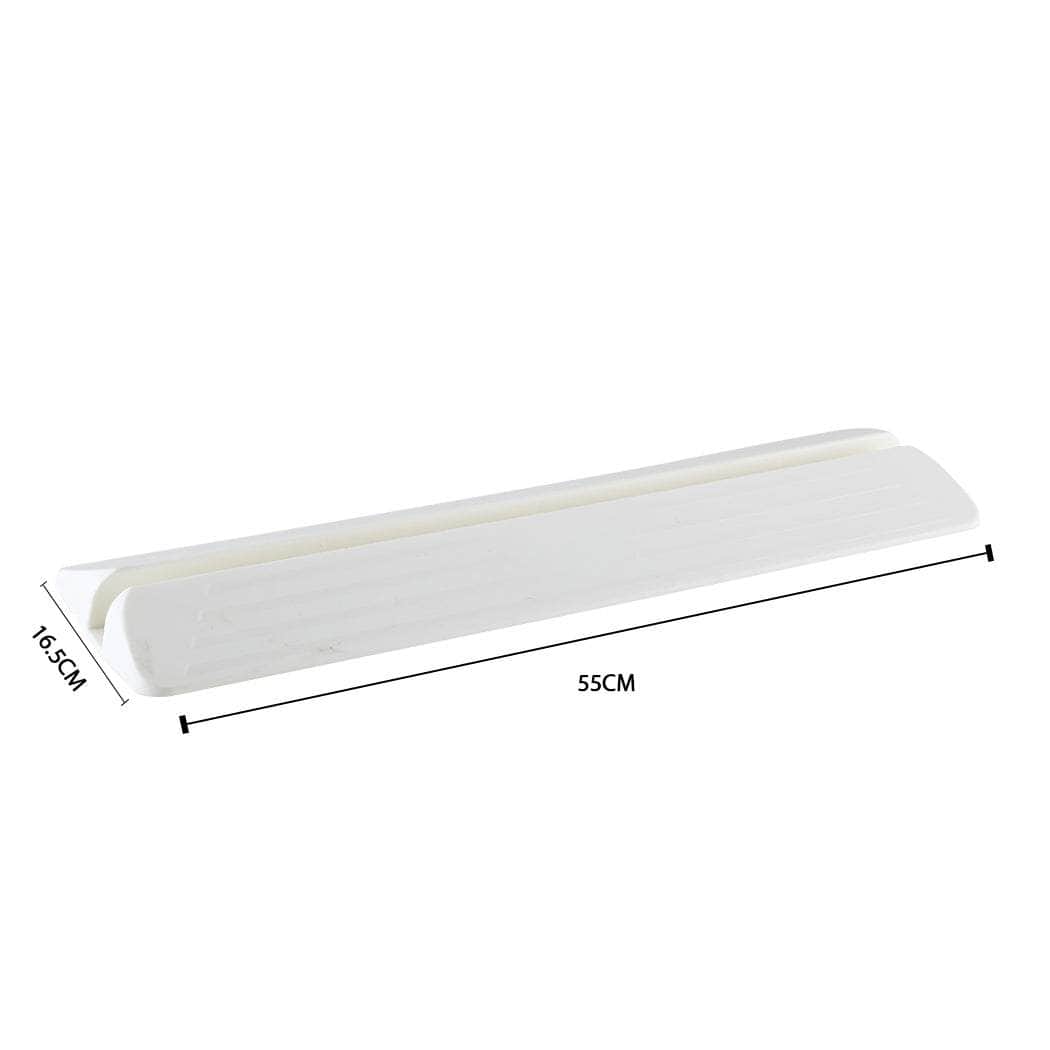 Baby Safety Gate Adjustable Pet White Ramp