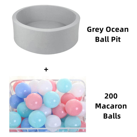 Kids Ocean Ball Play Pit Foam Pool Barrier Toy (90X30Cm)