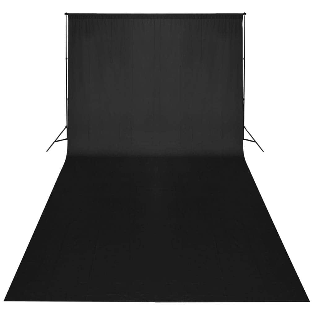 Black colour - Backdrop Cotton--Black