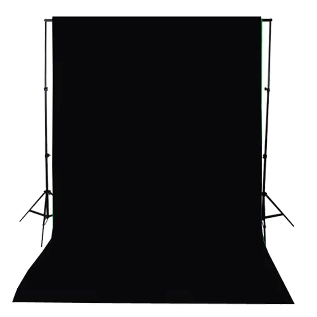 Backdrop Cotton--Black | Studio Backgrounds