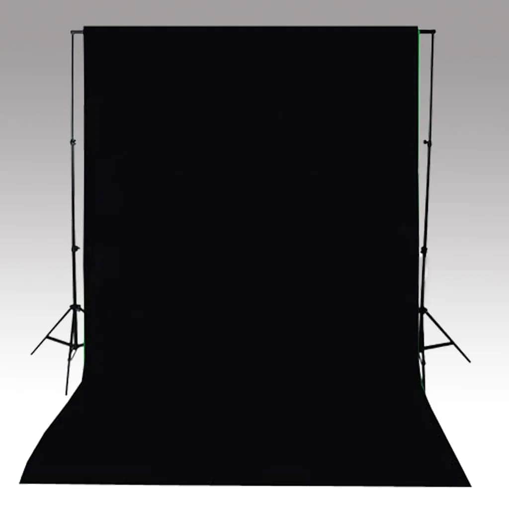 Backdrop Cotton (Black) | Studio Backgrounds