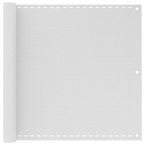 Balcony Screen HDPE / White