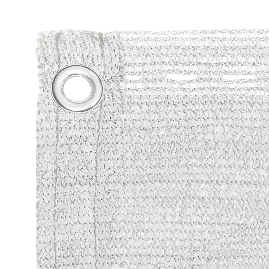 Balcony Screen HDPE, White